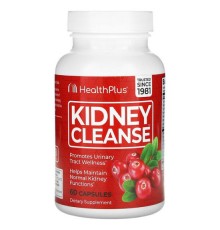 Health Plus, Kidney  Cleanse, засіб для очищення нирок, 60 капсул