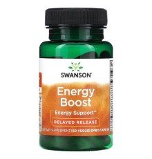 Swanson, Energy Boost, 60 рослинних капсул EMBO