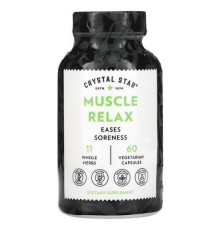 Crystal Star, Muscle Relax, 60 вегетаріанських капсул