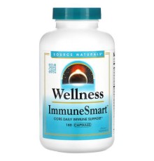 Source Naturals, Wellness, ImmuneSmart, 180 капсул