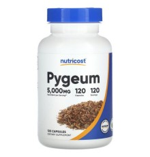 Nutricost, Pygeum, 5000 мг, 120 капсул