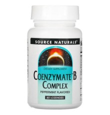 Source Naturals, Coenzymate™ B Complex, Peppermint, 60 Lozenges