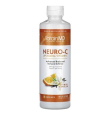 BrainMD, Neuro-C, цитрус і ваніль, 473 мл (16 рідк. унцій)