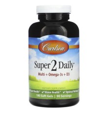 Carlson, Super 2 Daily®, 180 капсул