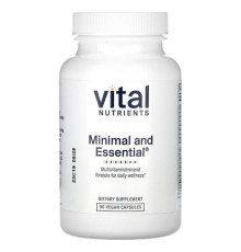 Vital Nutrients, Minimal and Essential, 90 веганських капсул