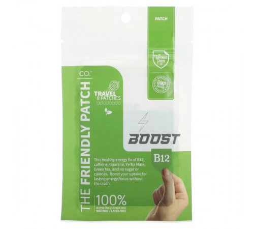 The Friendly Patch, Boost, Energy Patch, 8 патчів