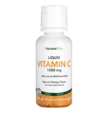 NaturesPlus, рідкий вітамін C, натуральний апельсин, 1000 мг, 236,56 мл (8 рідк. унцій)