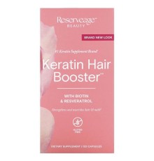 Reserveage Beauty, стимулятор для волосся з кератином, біотином і ресвератролом, 120 капсул
