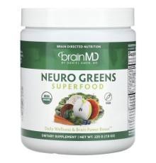 BrainMD, Neuro Greens Superfood, 225 г (7,9 унції)