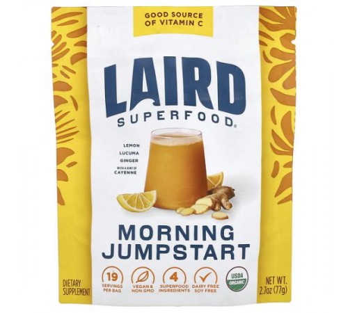 Laird Superfood, Morning Jumpstart, 77 г (2,7 унції)