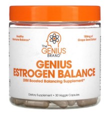 The Genius Brand, Genius, баланс естрогену, 30 рослинних капсул