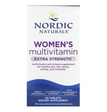 Nordic Naturals, мультивітаміни для жінок, посиленої дії, 60 таблеток
