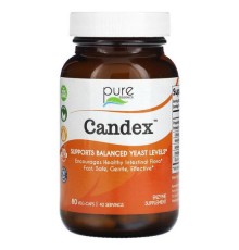 Pure Essence, Candex, 80 капсул VegCap