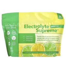 Jigsaw Health, Electrolyte Supreme™, лимон і лайм, 60 пакетиків по 5,9 г кожен