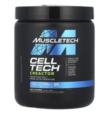 MuscleTech, Cell-Tech™ Creactor®, без смакових добавок, 240 г (8,47 унції)