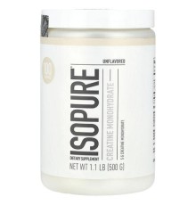 Isopure, креатин моногідрат, без смакових добавок, 500 г (1,1 фунта)