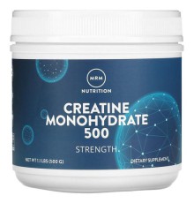 MRM Nutrition, креатин моногідрат 500, ефективність, 500 г (1,1 фунта)