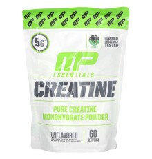 MusclePharm, Essentials, креатин, без смакових добавок, 300 г (0,66 фунта)