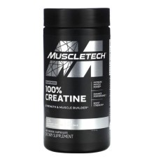 MuscleTech, 100%-вий креатин Platinum, 100 рослинних капсул