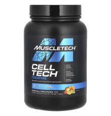 MuscleTech, Cell Tech Creatine, пунш із тропічними цитрусовими, 1,36 кг (3 фунти)