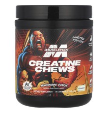 MuscleTech, Limited Edition, жувальні таблетки з креатином, пунш Boogieman, 90 жувальних таблеток