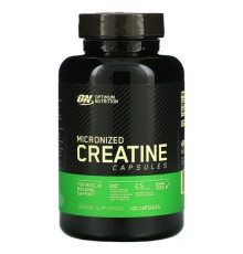 Optimum Nutrition, мікронізований креатин, 2,5 г, 100 капсул (1,25 г у капсулі)