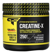 Primaforce, Creatine-X, без смакових добавок, 250 г (8,8 унції)