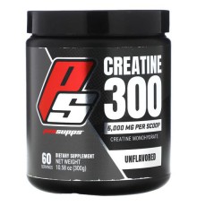 ProSupps, креатин 300, без смакових добавок, 5000 мг, 300 г (10,58 унції)