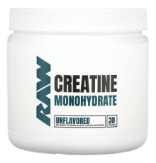 Raw Nutrition, креатин моногідрат, без смакових добавок, 150 г (5,30 унції)