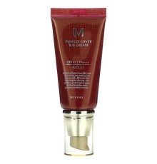 Missha, M Perfect Cover, BB-крем, SPF 42 PA+++, відтінок № 21 світло-бежевий, 50 мл (1,7 унції)