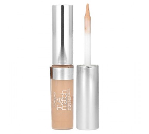 L'Oréal, True Match, суперрозтушуваний консилер, N1-2-3, нейтральний світлий/світлий, 5,2 мл (0,17 рідк. унції) L'Oréal, True Match, суперрозтушуваний консилер, N1-2-3, нейтральний світлий/світлий, 5,2 мл (0,17 рідк. унції)