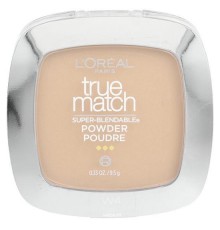 L'Oréal, True Match, суперрозтушувана пудра, W4, натуральний бежевий, 9,5 г (0,33 унції)