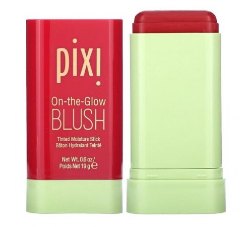 Pixi Beauty, сяючі рум’яна, зволожувальний стік-стік із відтінком, рубін, 19 г (0,6 унції)