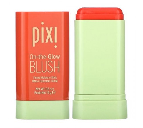 Pixi Beauty, сяючі рум’яна, тонований зволожувальний стік, соковитий, 19 г (0,6 унції)