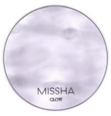 Missha, Glow Layering Fit, кушон, № 21, ваніль, 14 г (0,49 унції)