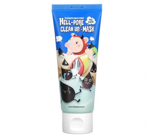 Elizavecca, Маска Hell-Pore Clean Up Beauty Mask, 3,38 рідкої унції (100 мл)