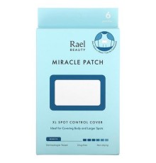 Rael, Beauty, Miracle Patch, XL Spot Control Cover, 6 патчів