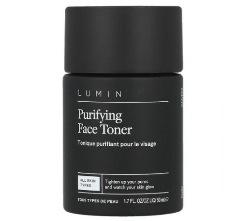 Lumin, Purifying Face Toner, 1.7 fl oz (50 ml)