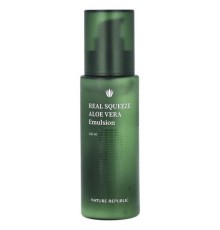 Nature Republic, Real Squeeze, алое вера, емульсія, 130 мл (4,39 рідк. унції)