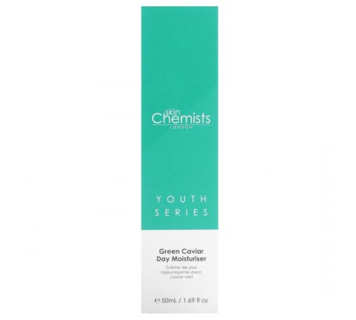 skinChemists, Youth Series, денний зволожувальний засіб із зеленою ікрою, 50 мл (1,69 рідк. унції)