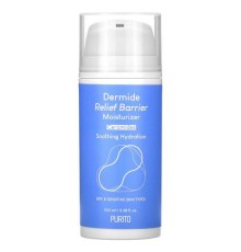 Purito, Dermide Relief Barrier, зволожувальний засіб, для сухої та чутливої шкіри, 100 мл (3,38 рідк. унції)
