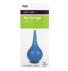 Flents, Ear Care, шприц для вух, 1 шприц для вух, 89 мл (3 унції)