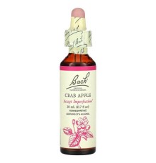 Bach, Original Flower Remedies, Crab Apple, 0,7 рідкої унції (20 мл)