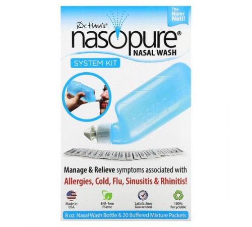 Nasopure, Nasal Wash System, System Kit, 1 Kit