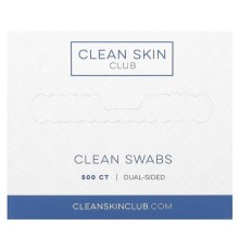 Clean Skin Club, двосторонні тампони для очищення, 500 шт