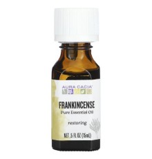 Aura Cacia, Pure Essential Oil, Frankincense, .5 fl oz (15 ml)