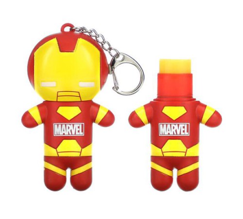Lip Smacker, Marvel, Iron Man, бальзам для губ, пунш для мільярдерів, 4 г (0,14 унції) Lip Smacker, Marvel, Iron Man, бальзам для губ, пунш для мільярдерів, 4 г (0,14 унції)