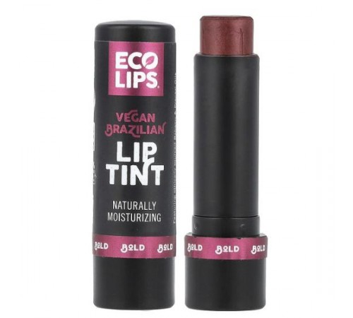 Eco Lips, веганський бразильський тінт для губ, яскравий, 4,25 г (0,15 унції)