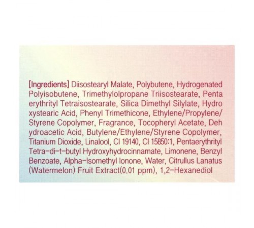 TonyMoly, Lip Melt, кавун, 9 г (0,31 унції) TonyMoly, Lip Melt, кавун, 9 г (0,31 унції)