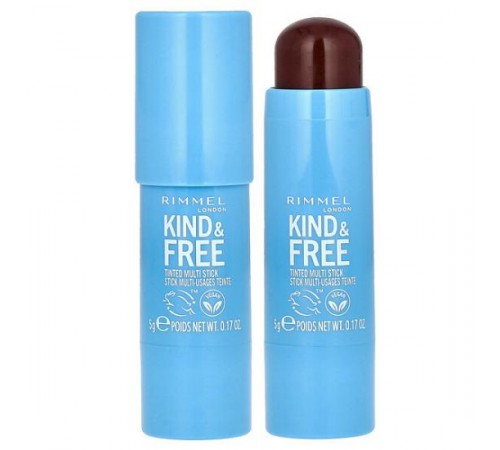 Rimmel London, Kind & Free, мультистік із тонованим смаком, 005 зі смаком ягід, 5 г (0,17 унції) Rimmel London, Kind & Free, мультистік із тонованим смаком, 005 зі смаком ягід, 5 г (0,17 унції)
